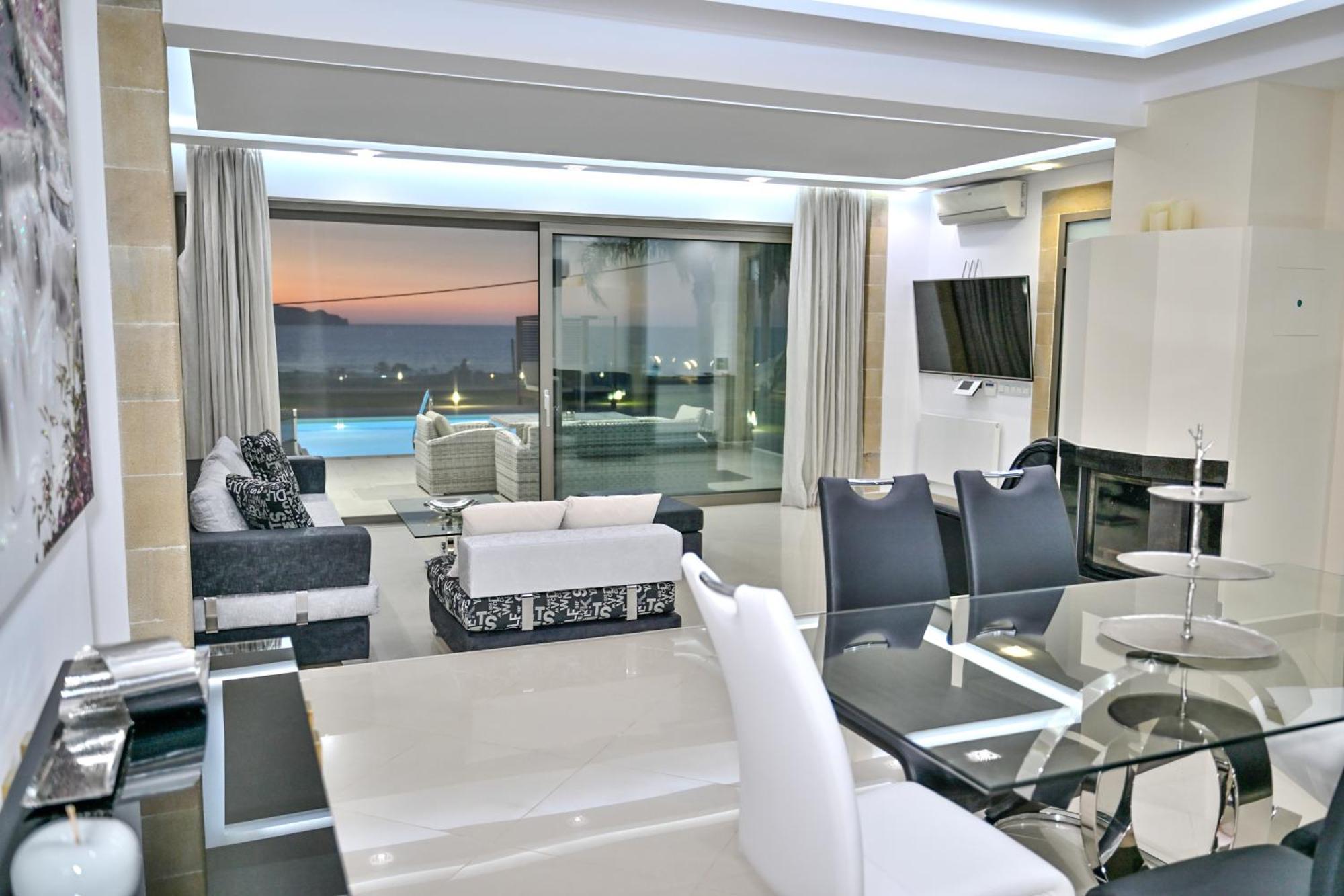 Larimar Luxury Sea View Villa 基萨莫斯 外观 照片