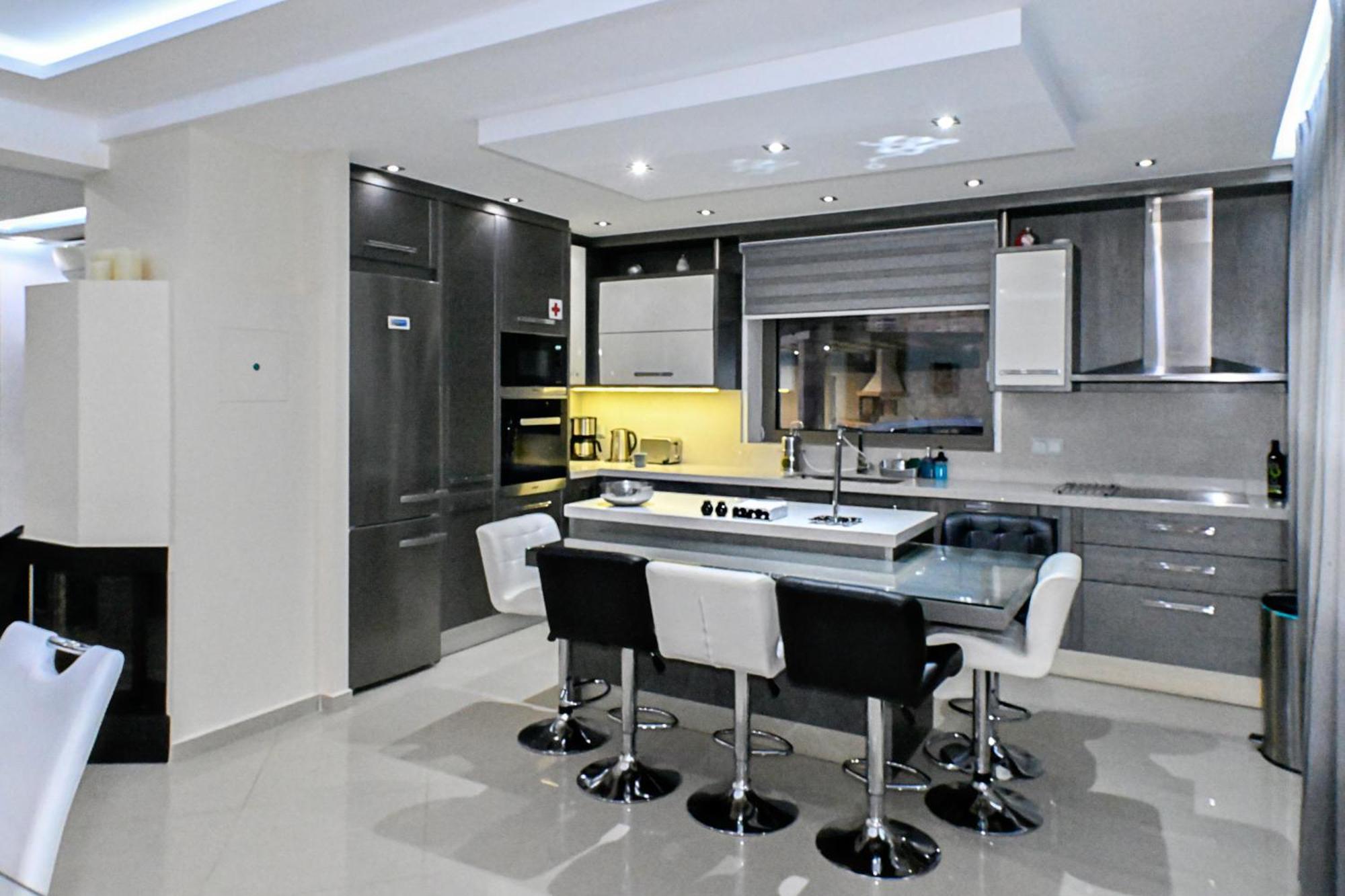 Larimar Luxury Sea View Villa 基萨莫斯 外观 照片