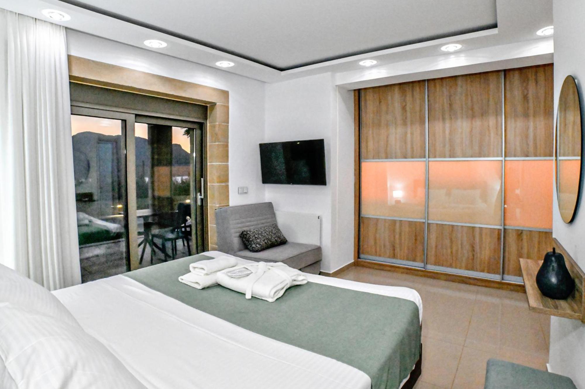 Larimar Luxury Sea View Villa 基萨莫斯 外观 照片