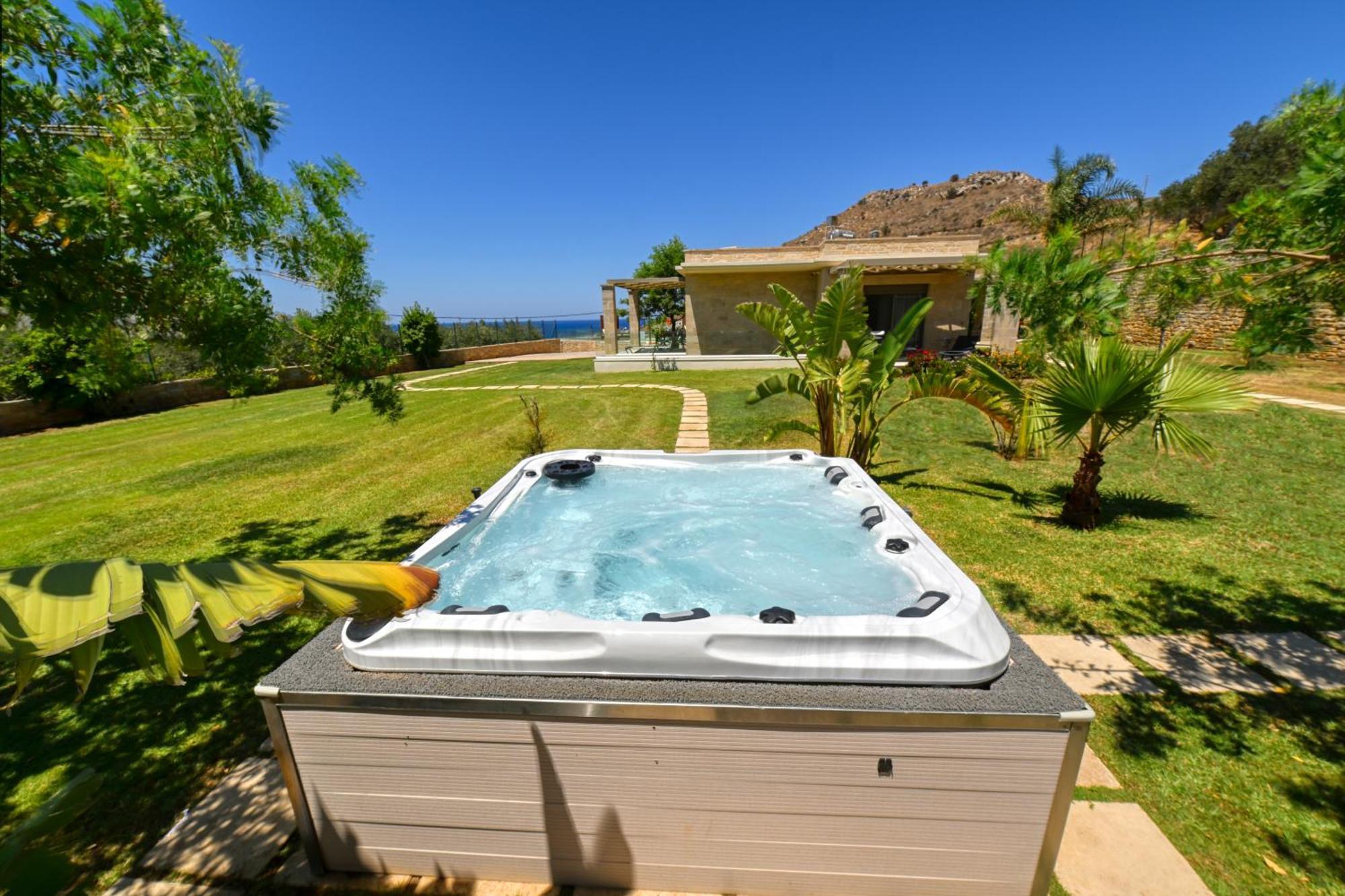 Larimar Luxury Sea View Villa 基萨莫斯 外观 照片